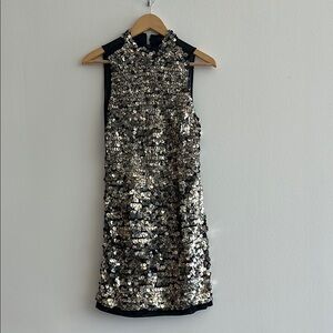 Sequin Sleeveless Dress